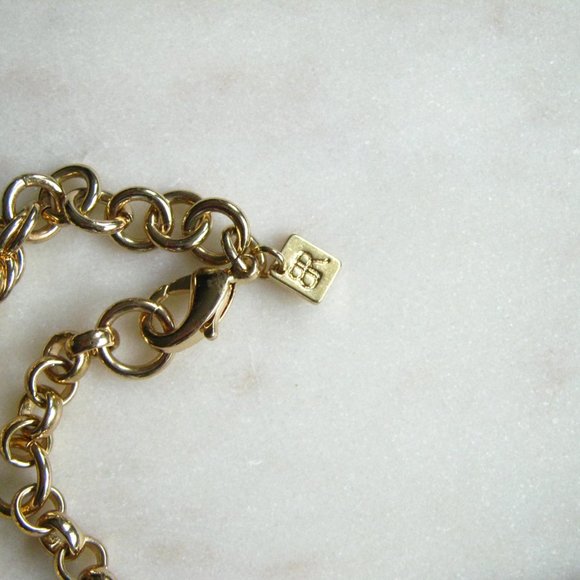 Banana Republic Hot Pink Crystal Statement Necklace - Picture 3 of 4